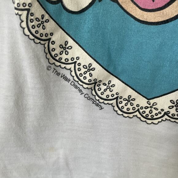 Vintage 90’s Minnie Mouse Pajama Dress Girls Sz 11in‎ Pit To Pit 19-20in Length - Picture 8 of 14